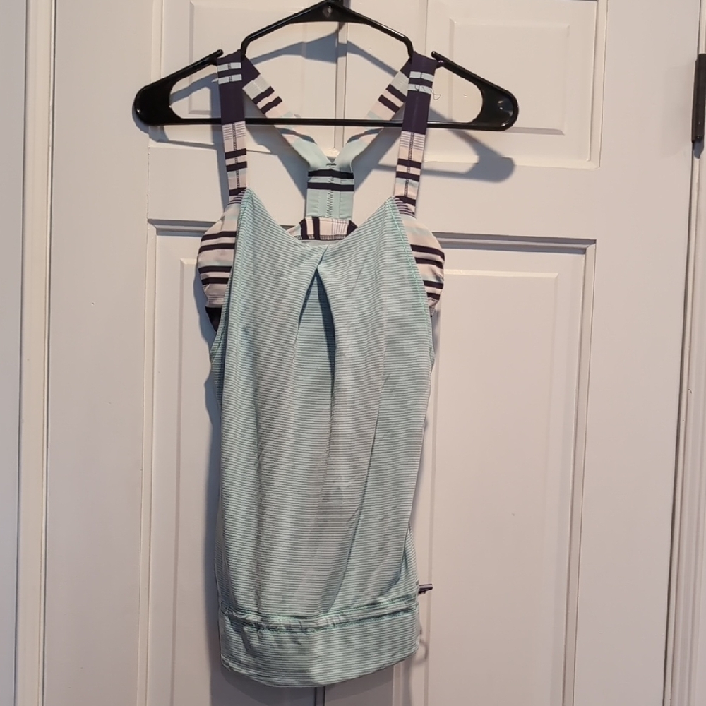 Lululemon Racerback Built In Bra Tank